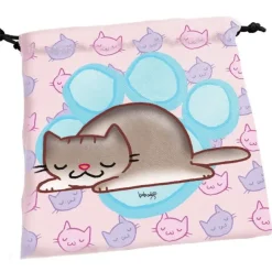 Dice>Large Cloth Dice Bag - Munchkin Kittens - Your Source for Gaming Essentials