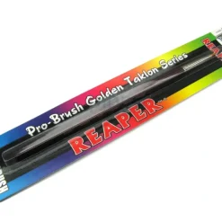 Tabletop Miniatures-Large Drybrush #4 Flat #08502 Golden Taklon Series Paint Brush for Miniatures - Your Source for Gaming Essentials