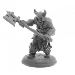 Tabletop Miniatures-Lars Ragnarson #30076 Reaper Legends: Bones USA Unpainted Plastic Figure - Your Source for Gaming Essentials