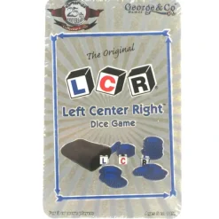 Dice>Left Center Right (LCR) Dice Game - 25th Anniversary Collector's Tin - Your Source for Gaming Essentials