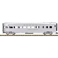 Clearance LGB 36590 ATSF "Vista Canyon" Streamline Observation Car - Metal Wheels - Your Source for Gaming Essentials Trains