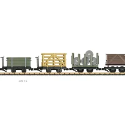 Best Sale LGB 49170 G Feldbahn Rural Railroad 4-Car Freight Set - Ready to Run - Your Source for Gaming Essentials