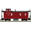 LGB 42793 G Red Undecorated Steelside Caboose (With Roadname Stickers) - Your Source for Gaming Essentials Trains