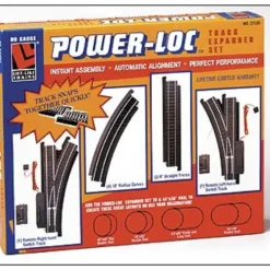 Best Life Like 21328 HO Power-Loc Steel Track Expansion Set - Your Source for Gaming Essentials Trains