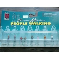 Discount Life Like 1688 HO Scene Master Walking People Hand Painted Figures (Set of 7) - Your Source for Gaming Essentials Trains