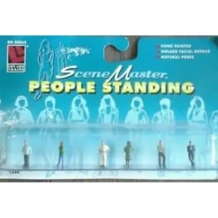 Clearance Life Like 1685 HO Standing People Figures SceneMaster (Set of 6) - Your Source for Gaming Essentials Trains