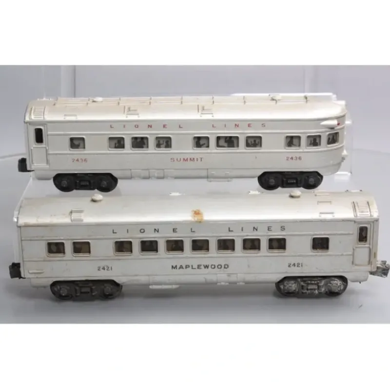 Outlet Lionel 2421 & 2436 Vintage O Passenger Cars [2] EX - Your Source for Gaming Essentials Trains