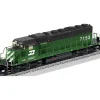 Hot Lionel 6-34782 Burlington Northern Legacy Scale SD40-2 Diesel Locomotive #7153 - Your Source for Gaming Essentials Trains