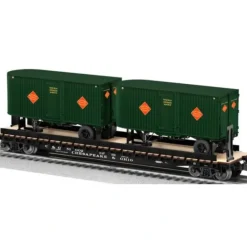 Best Lionel 6-27067 Chesapeake & Ohio REA Flatcar with Piggyback Trailers - Your Source for Gaming Essentials Trains