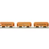 Discount Lionel 11-80019 O #710 Orange Passenger Set of 3 - Your Source for Gaming Essentials Trains