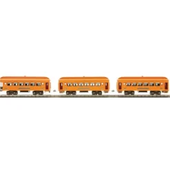 Discount Lionel 11-80019 O #710 Orange Passenger Set of 3 - Your Source for Gaming Essentials Trains