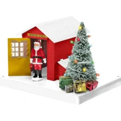 Hot Lionel 6-82744 O Automatic Santa Claus Gateman w/Shanty Assembled - Your Source for Gaming Essentials Trains