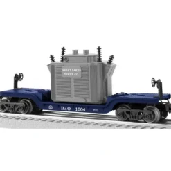 Outlet Lionel 6-81004 O B&O Depressed Center Flat Car w/Transformer - Your Source for Gaming Essentials Trains