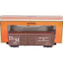 Discount Lionel 6-17773 O Detroit & Mackinac Round-Roof Boxcar - Your Source for Gaming Essentials Trains