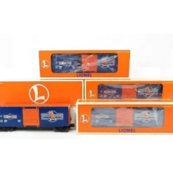 Hot Lionel 6-29220 O Gauge 1997 Centennial Series Hi-Cube Boxcars (Set of 4) LN/Box - Your Source for Gaming Essentials Trains