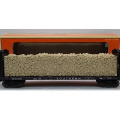 Outlet Lionel 6-16951 O Gauge 9823 Southern Bulkhead Flat Car w/ Simulated Wood Load LN/Box - Your Source for Gaming Essentials Trains