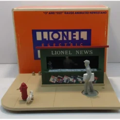 Outlet Lionel 6-2308 O Gauge Animated News Stand LN/Box - Your Source for Gaming Essentials Trains