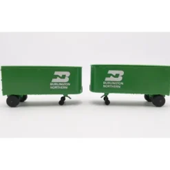 Best Lionel 6-9133 O Gauge Burlington Northern Trailers (2) EX - Your Source for Gaming Essentials Trains
