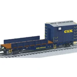 Discount Lionel 6-81888 O Gauge CSX Legacy Boom Car w/ RailSounds #983223 - Your Source for Gaming Essentials Trains