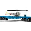 Clearance Lionel 6-27935 O Gauge Flat Car w/ Helicopter & Little John Rockets #6820 - Your Source for Gaming Essentials Trains