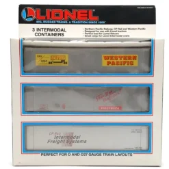 Discount Lionel 6-12907 O Gauge Intermodal Containers (Set of 3) LN/Box - Your Source for Gaming Essentials Trains