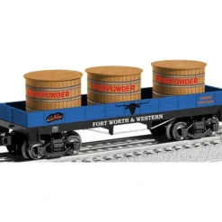 Sale Lionel 6-26687 O Gauge Lone Ranger Gondola w/Gunpowder Vats - Your Source for Gaming Essentials Trains
