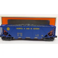 Sale Lionel 6-81435 O Gauge Norfolk & Western Heritage Quad Hopper w/ Coal Load #3406 - Your Source for Gaming Essentials Trains