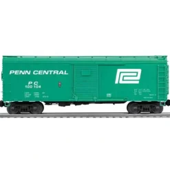 Lionel 6-81827 O Gauge Penn Central Single-Door Round Roof Boxcar #100104 - Your Source for Gaming Essentials Trains