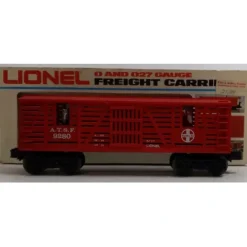 Discount Lionel 6-9280 O Gauge Santa Fe Horse Transport Car LN/Box - Your Source for Gaming Essentials Trains