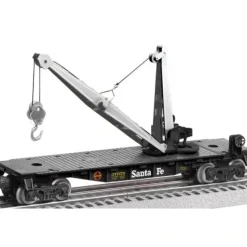 Discount Lionel 6-37079 O Gauge Santa Fe Derrick Car #37079 - Your Source for Gaming Essentials Trains