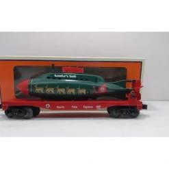 Discount Lionel 6-29697 O Gauge Santas Submarine Flatcar - Your Source for Gaming Essentials Trains