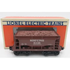 Outlet Lionel 6-6116 O Gauge SOO Line Ore Car #6116 w/ Ore Load NIB - Your Source for Gaming Essentials Trains