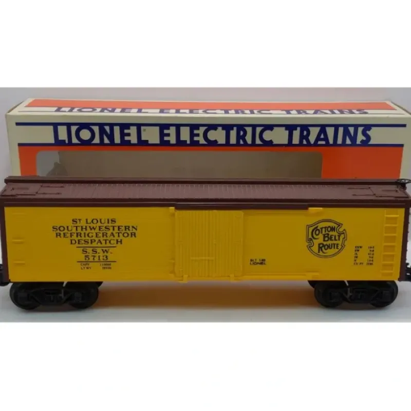 Best Sale Lionel 6-5713 O Gauge SSW Cotton Belt Route Woodside Reefer Car LN/Box - Your Source for Gaming Essentials