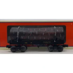 Clearance Lionel 6-27860 O Gauge Sugar Pine Lumber Skeleton Car #1749 with Log - Your Source for Gaming Essentials Trains