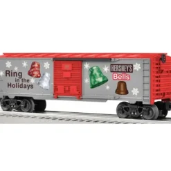 Lionel 6-26489 O Hersheys Christmas Bells Boxcar - Your Source for Gaming Essentials Trains