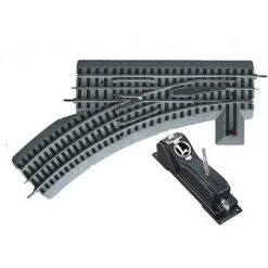 Sale Lionel 6-81254 O-31 Left Hand FasTrack Remote Switch Turnout - Your Source for Gaming Essentials Trains