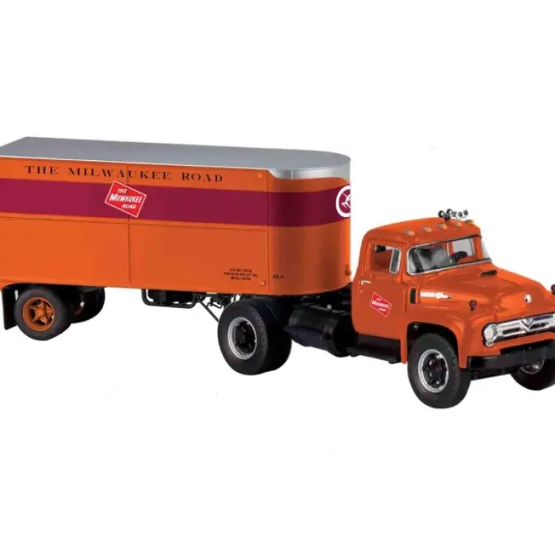 Best Lionel 6-81902 O Milwaukee Road Semi -Tractor w/Piggyback Trailer - Your Source for Gaming Essentials