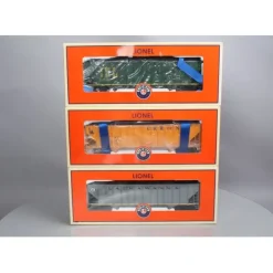 Hot Lionel 6-17779 O NS Heritage (DL&W, CNJ, & Erie) 3-Bay Hoppers 3-Pack - Your Source for Gaming Essentials Trains