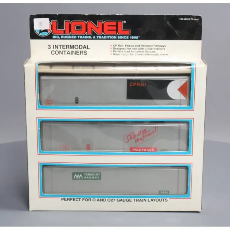 Best Sale Lionel 6-12855 O Scale Intermodal Containers - Your Source for Gaming Essentials