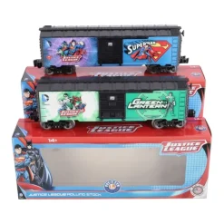 Clearance Lionel 6-82684 O Superman/Green Lantern Boxcar 2-Pack - Your Source for Gaming Essentials Trains