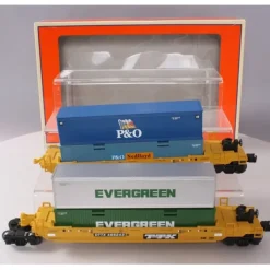 Discount Lionel 6-29695 O Trailer Train Maxi-Stack (Pack of 2) - Your Source for Gaming Essentials Trains