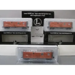 Outlet Lionel 2026970 O VISIONLINE Pacific Fruit Express Reefer Cars (Pack of 3) MT/Box - Your Source for Gaming Essentials Trains