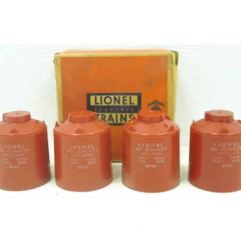 Lionel 6112-25 Vintage O Canisters in Separate Sale Box (Set of 4) - Your Source for Gaming Essentials Trains