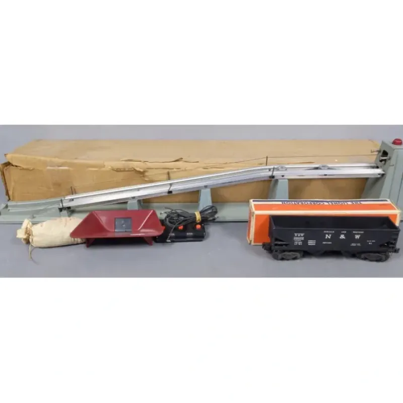 Best Lionel 456 Vintage O Coal Ramp Set W/ Controller & 3456 Hopper Car VG/Box - Your Source for Gaming Essentials Trains