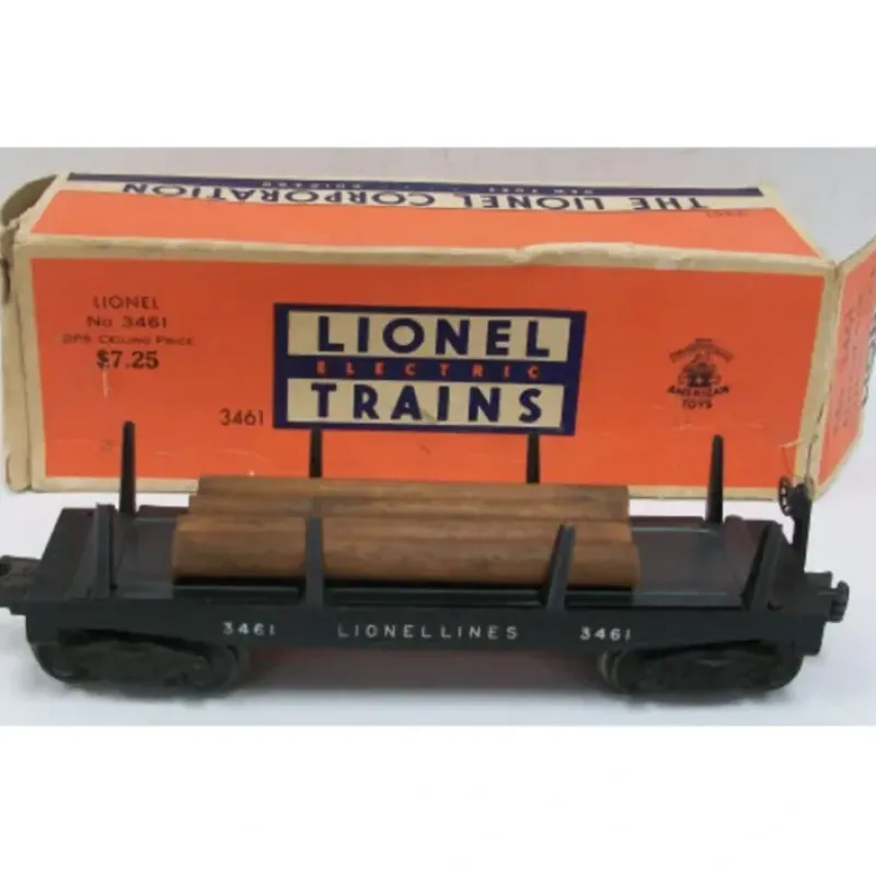 Clearance Lionel 3461 Vintage O Lionel Lines Operating Log Dump Car - Your Source for Gaming Essentials Trains