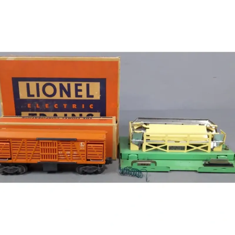 Clearance Lionel 3656 Vintage O Operating Cattle Car & Corral Set VG - Your Source for Gaming Essentials Trains