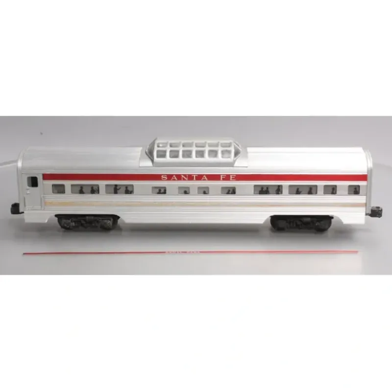 Best Sale Lionel 2562 Vintage O Santa Fe Regal Pass Red Stripe Aluminum Vista Dome Car VG - Your Source for Gaming Essentials