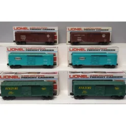 Hot Lionel O Assorted Custom Painted Box Cars: 80247, 282314, 107784, 152019 [6] EX - Your Source for Gaming Essentials Trains