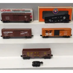 Lionel O Assorted Freight Cars: 80136, 36457, 6177, 9411, 435351 [5] VG - Your Source for Gaming Essentials Trains