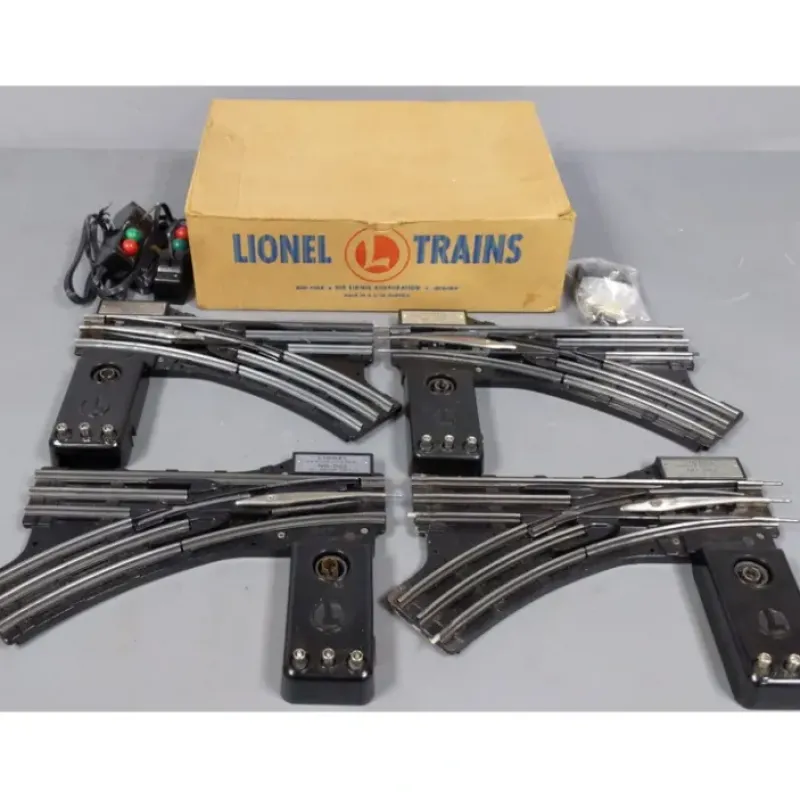Clearance Lionel O22 Vintage Left-Hand & Right-Hand Electric Remote Switches [4] VG - Your Source for Gaming Essentials Trains